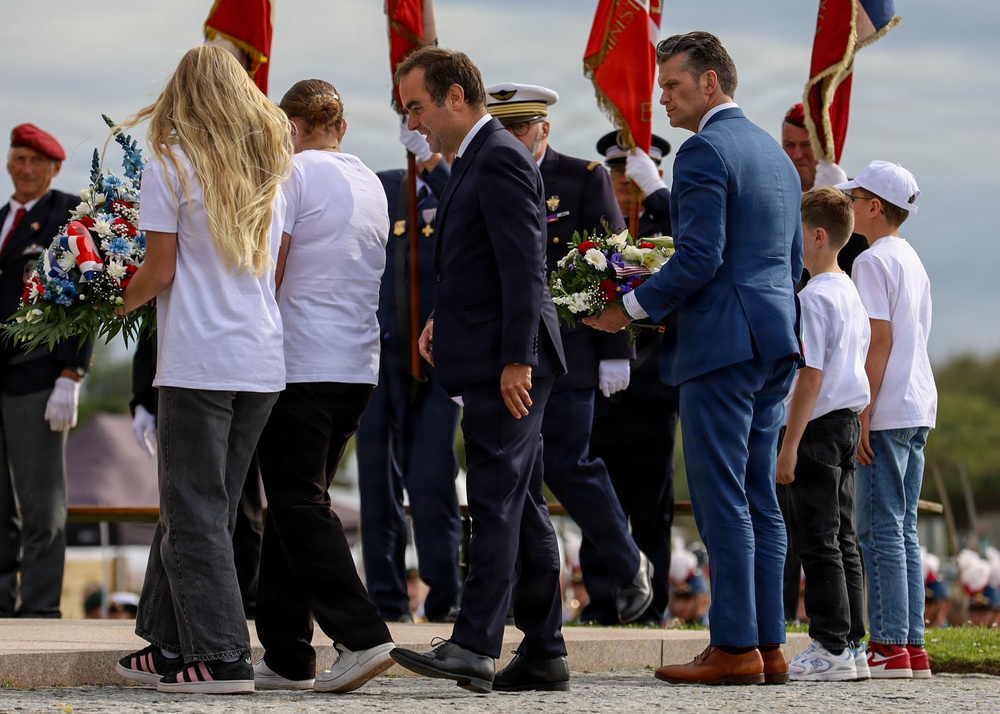 D-Day 81: Multinational Ceremony Honors World War II Veterans in Normandy 2025