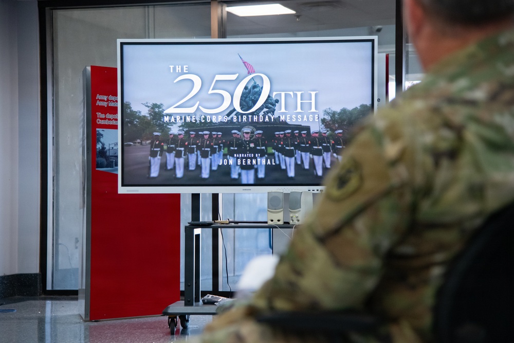 DLA Distribution Susquehanna celebrates milestone Marine Corps birthday