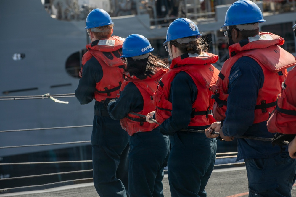 FTZ replenishment-at-sea