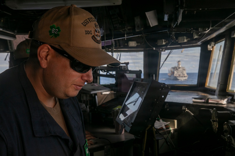 FTZ replenishment-at-sea