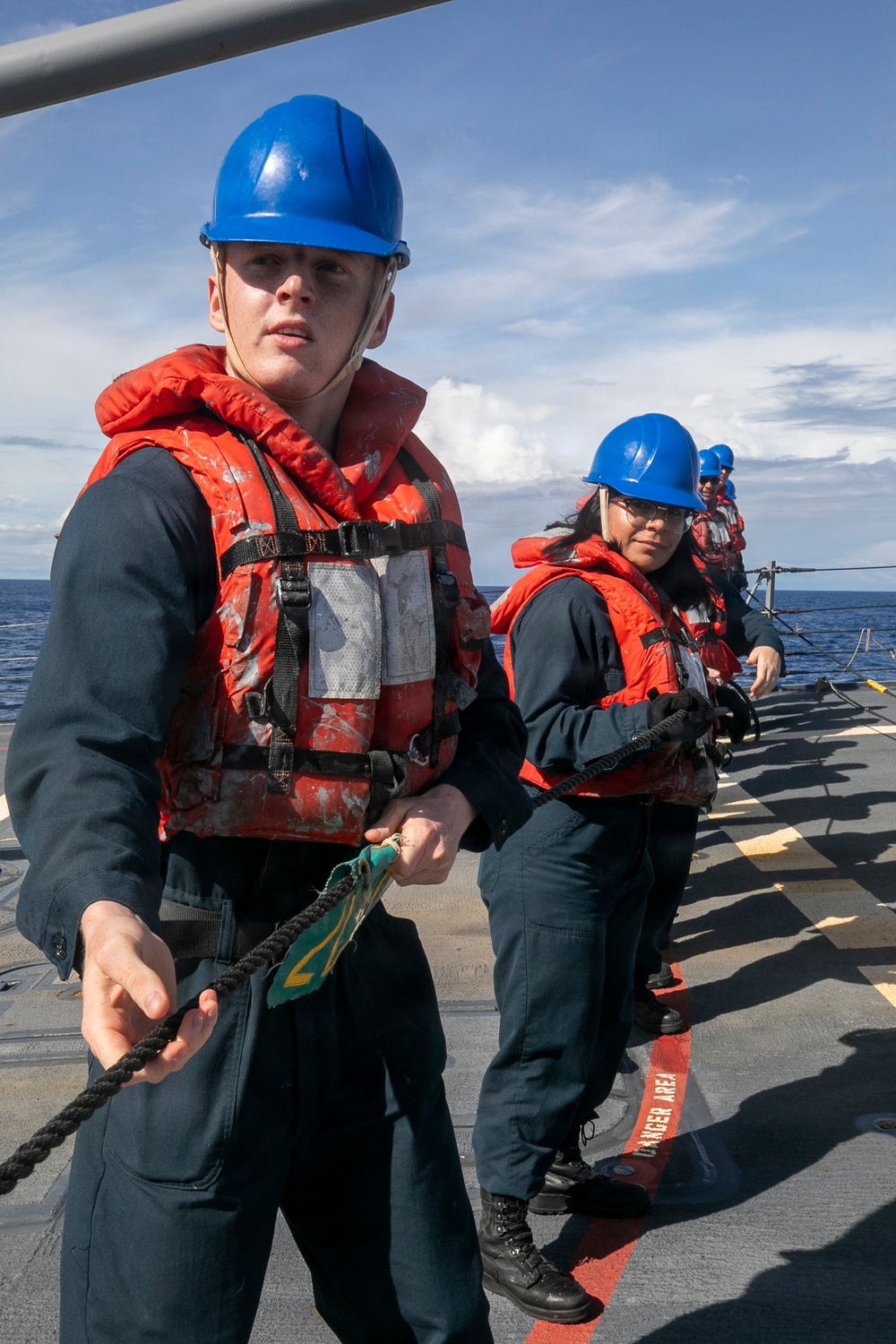 FTZ replenishment-at-sea