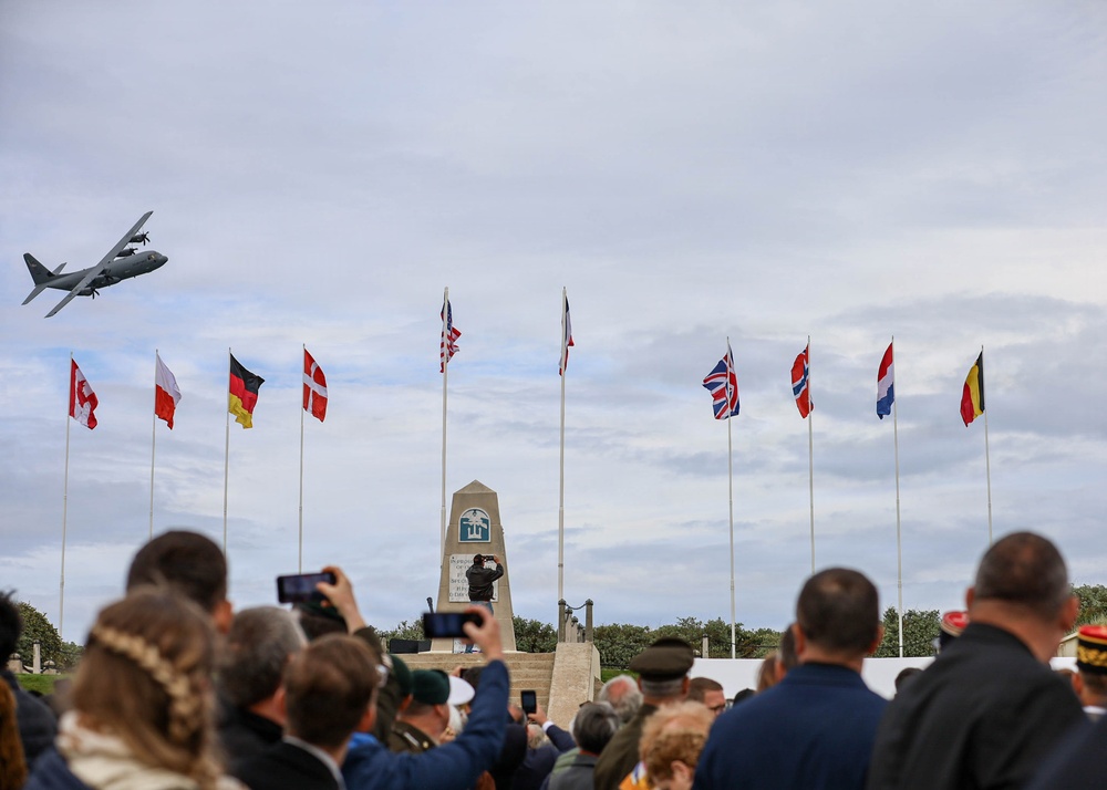 D-Day 81: Multinational Ceremony Honors World War II Veterans in Normandy 2025