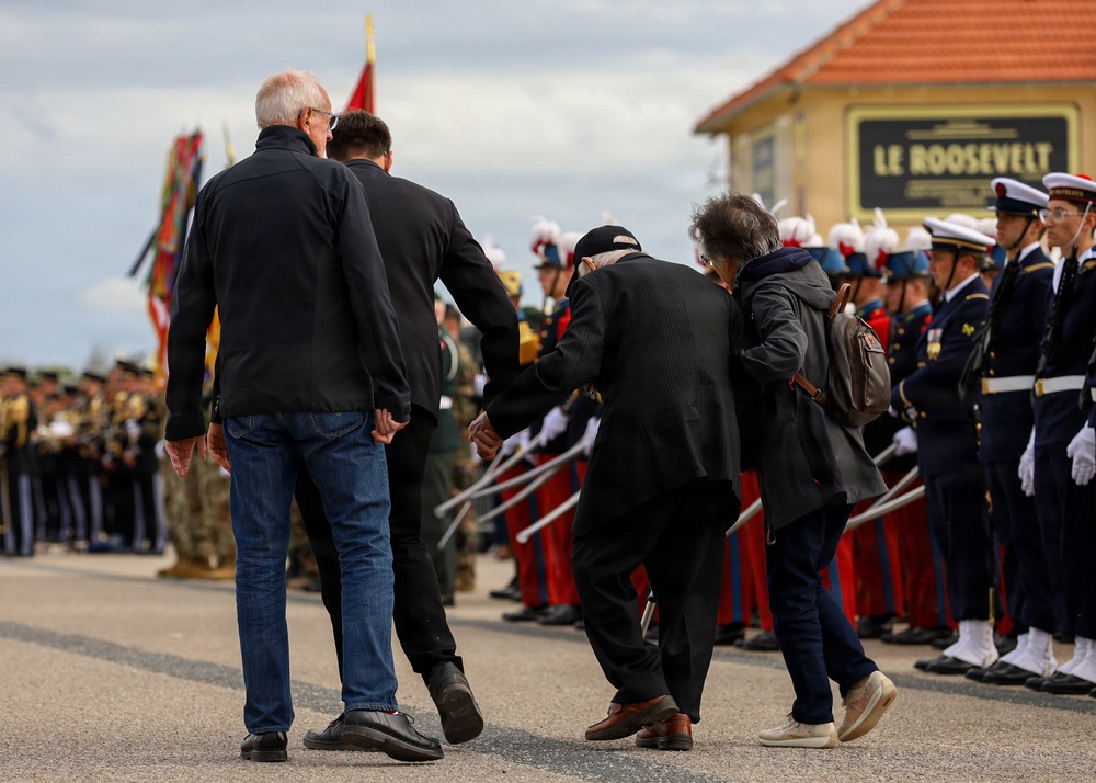 D-Day 81: Multinational Ceremony Honors World War II Veterans in Normandy 2025