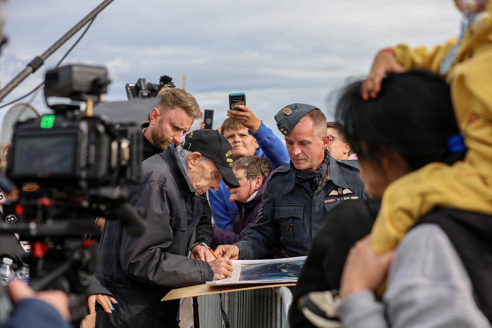 D-Day 81: Multinational Ceremony Honors World War II Veterans in Normandy 2025