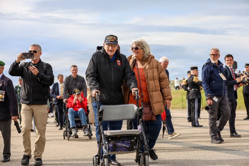 D-Day 81: Multinational Ceremony Honors World War II Veterans in Normandy 2025