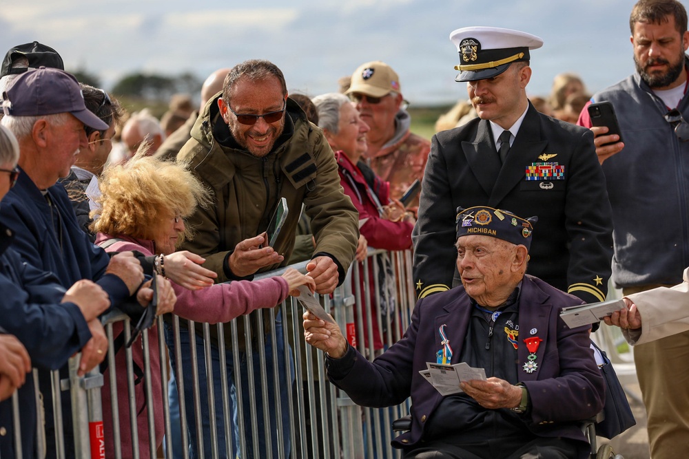D-Day 81: Multinational Ceremony Honors World War II Veterans in Normandy 2025