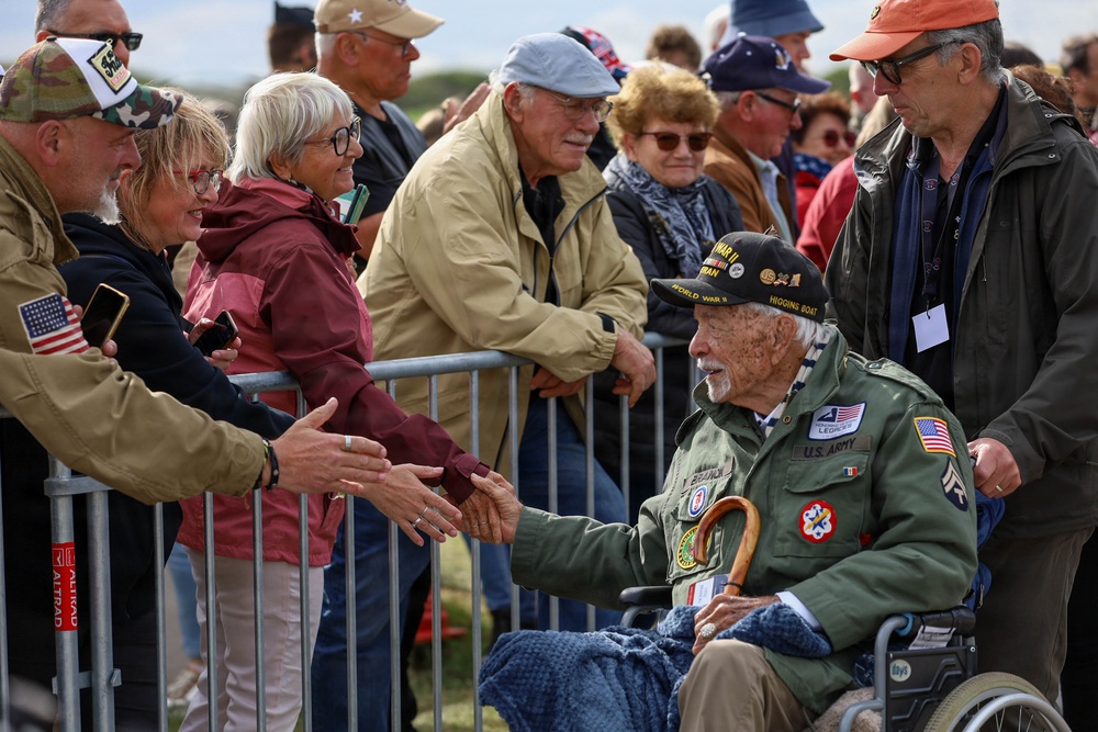 D-Day 81: Multinational Ceremony Honors World War II Veterans in Normandy 2025
