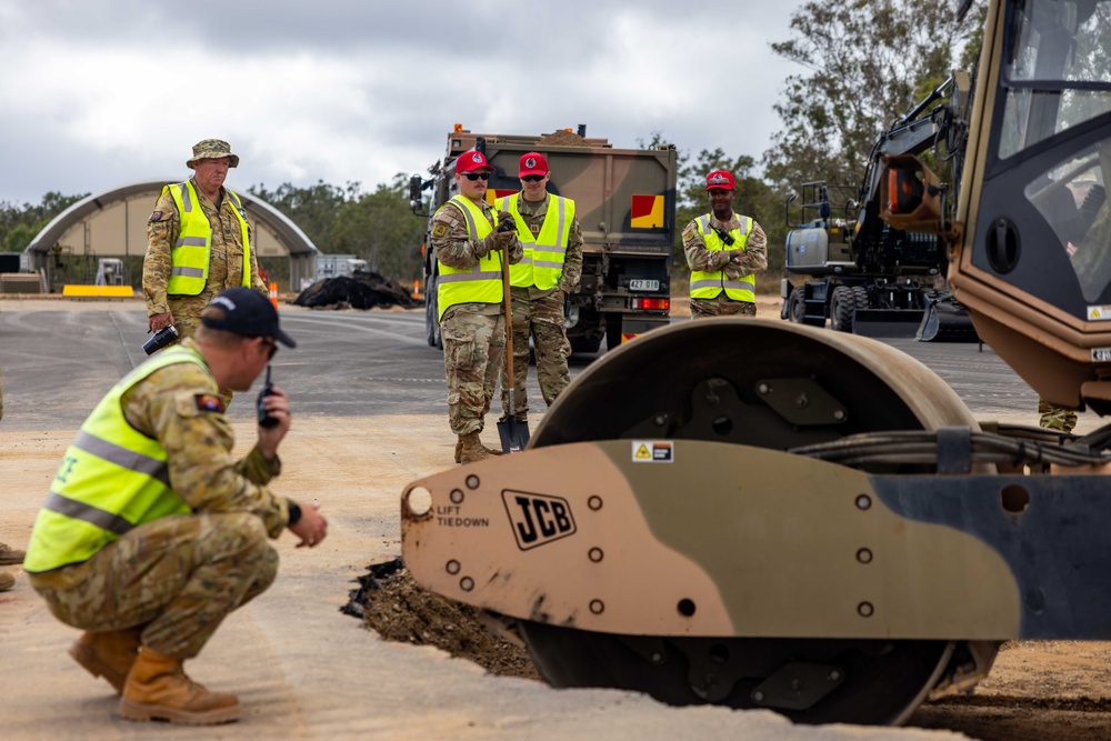 Constructing a Capability: PACAF Civil Engineers Help Launch RAAF’s First Airfield Damage Repair Training Site
