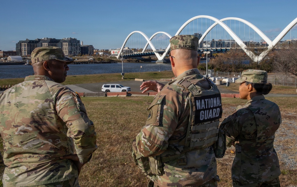 National Guard Bureau visit D.C. Armory