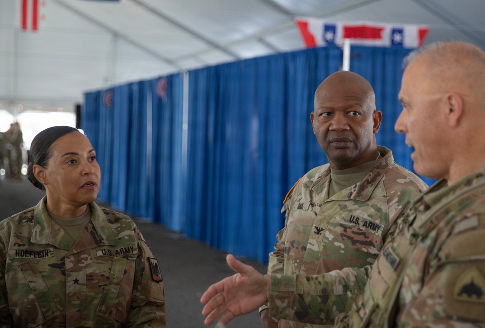 National Guard Bureau visit D.C. Armory