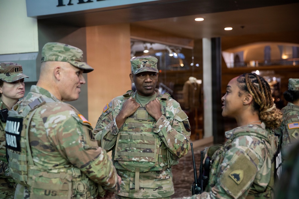 National Guard Bureau visit D.C. Armory