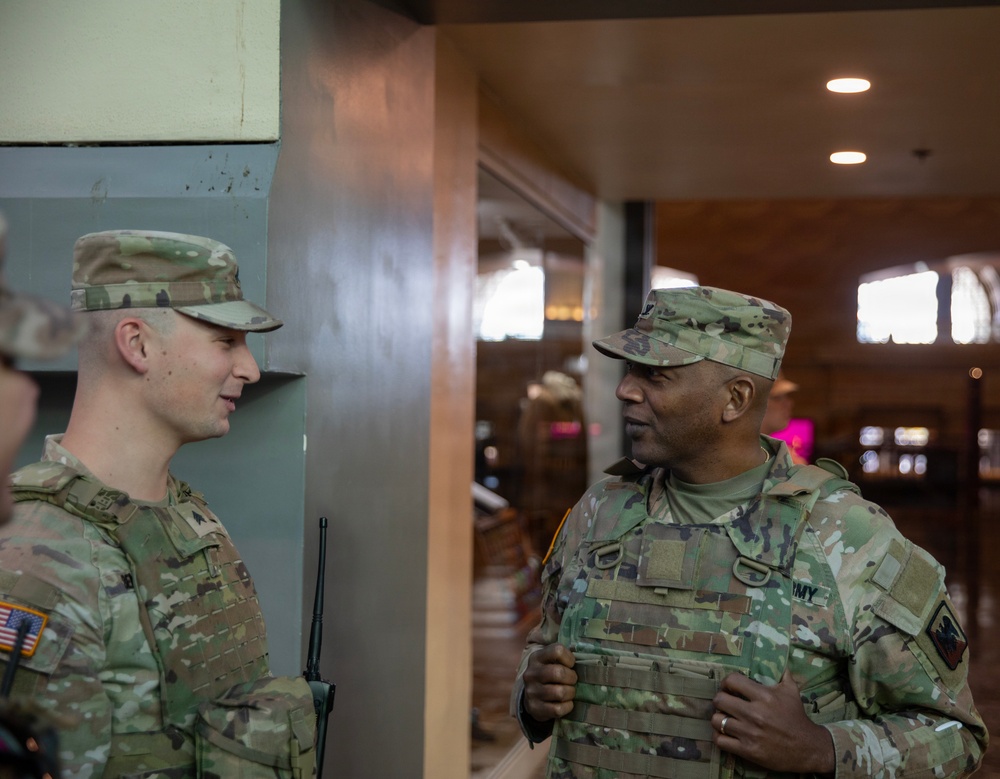 National Guard Bureau visit D.C. Armory