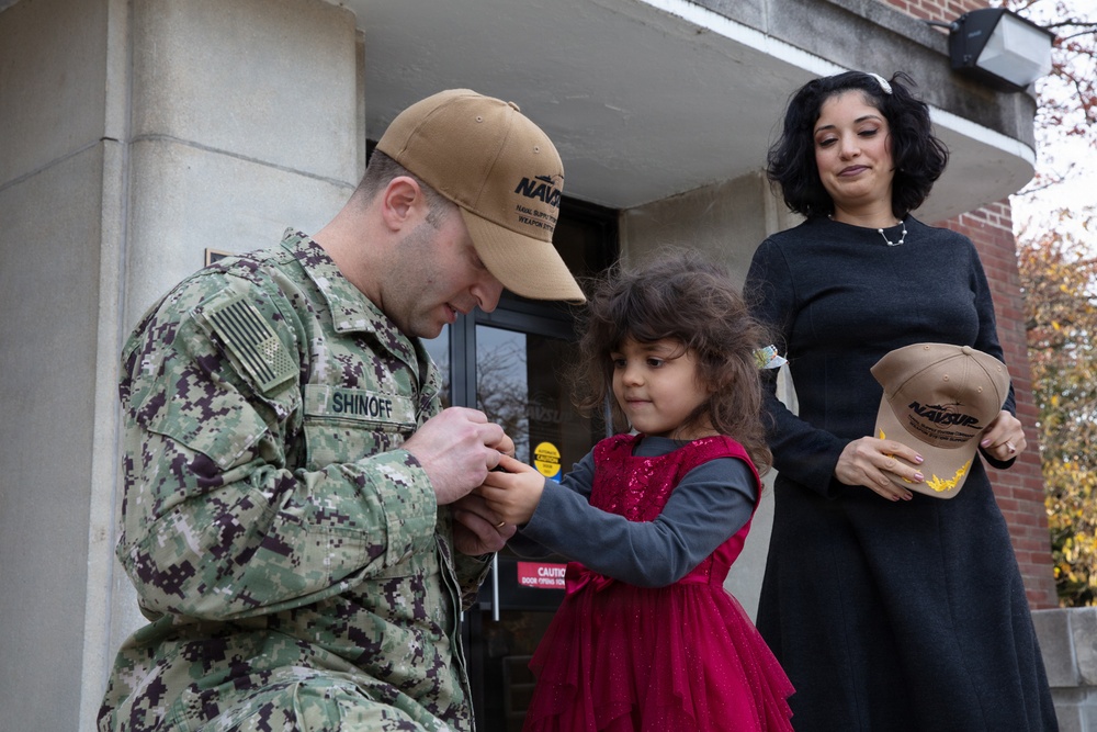 NAVSUP Weapon Systems Support Promotes CMDR Shinoff