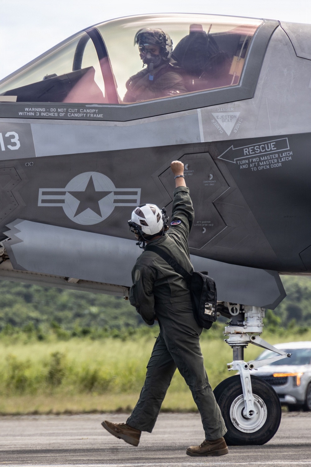 VMFA-225 conducts flight operations in Puerto Rico