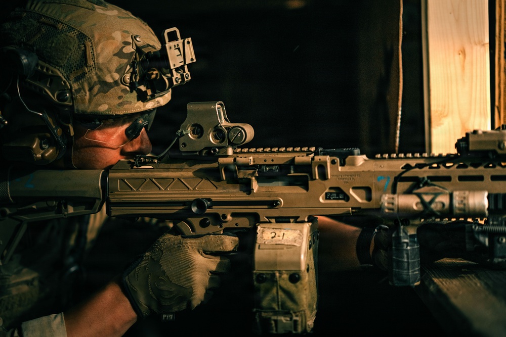 3rd Ranger Battalion Squad Live Fire