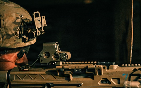 3rd Ranger Battalion Squad Live Fire