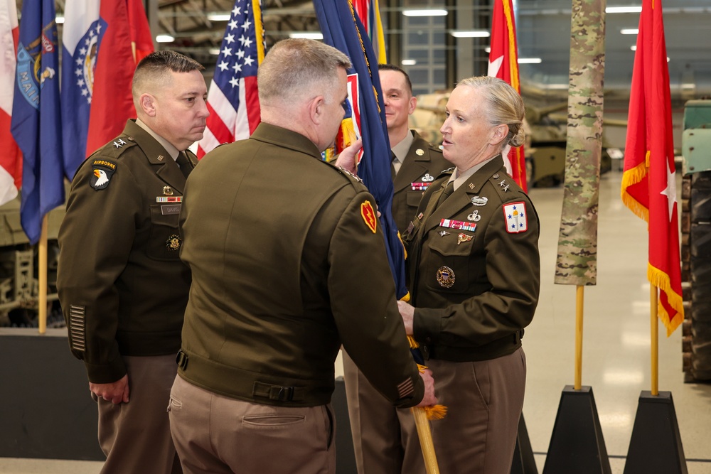 CASCOM/SCOE changes commanders, outgoing commander promoted