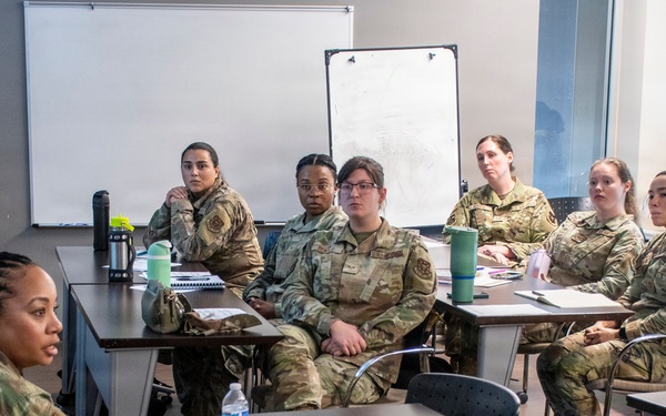 Defense Health Agency senior enlisted leader emphasizes positive attitude, continued learning to leadership success