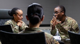 Defense Health Agency senior enlisted leader emphasizes positive attitude, continued learning to leadership success