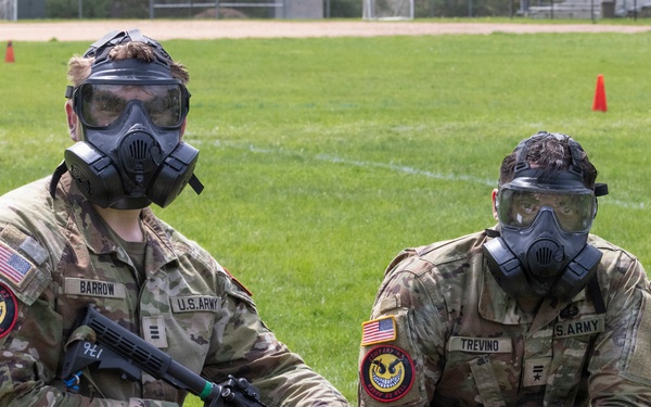 Sandhurst Military Skills Competition (Day 1)