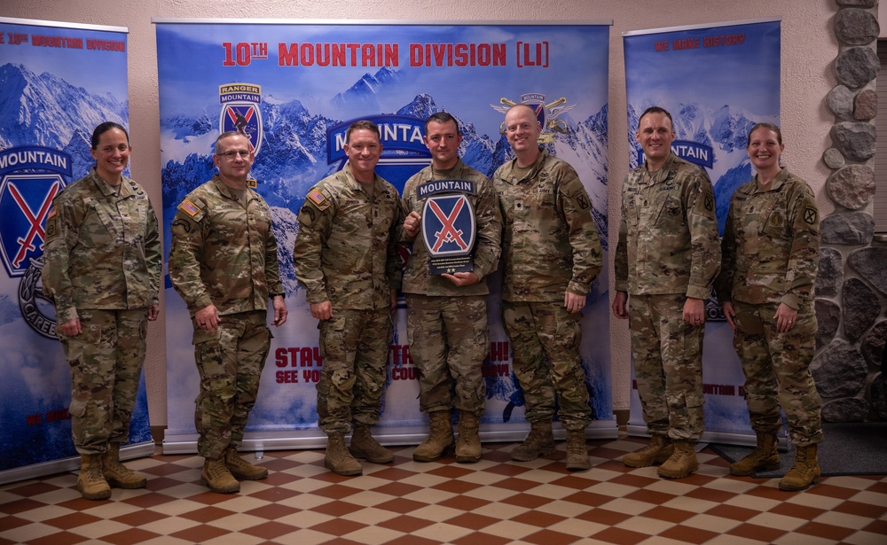 10th Mountain Division (LI) Retention Awards Recognition Ceremony
