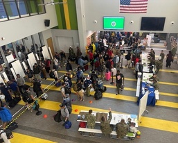 DoDEA school sheltered more than 1,200 as Hurricane Melissa barreled ashore