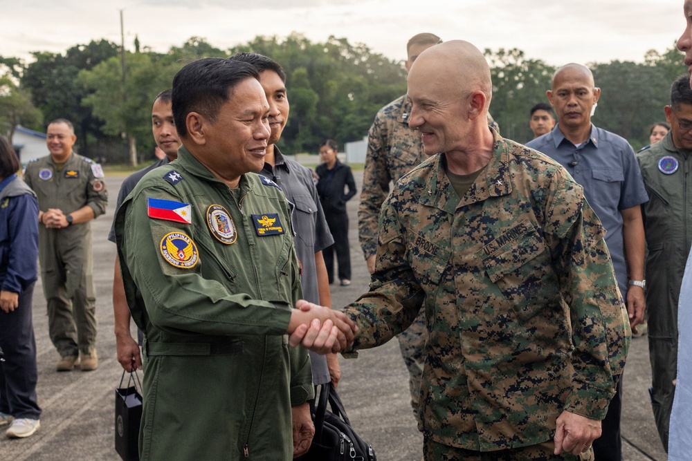 Philippines SecDef Teodoro, US Ambassador Carlson Visits Philippine Service Members, US Marines During Foreign Disaster Relief Operations