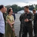 Philippines SecDef Teodoro, US Ambassador Carlson Visits Philippine Service Members, US Marines During Foreign Disaster Relief Operations