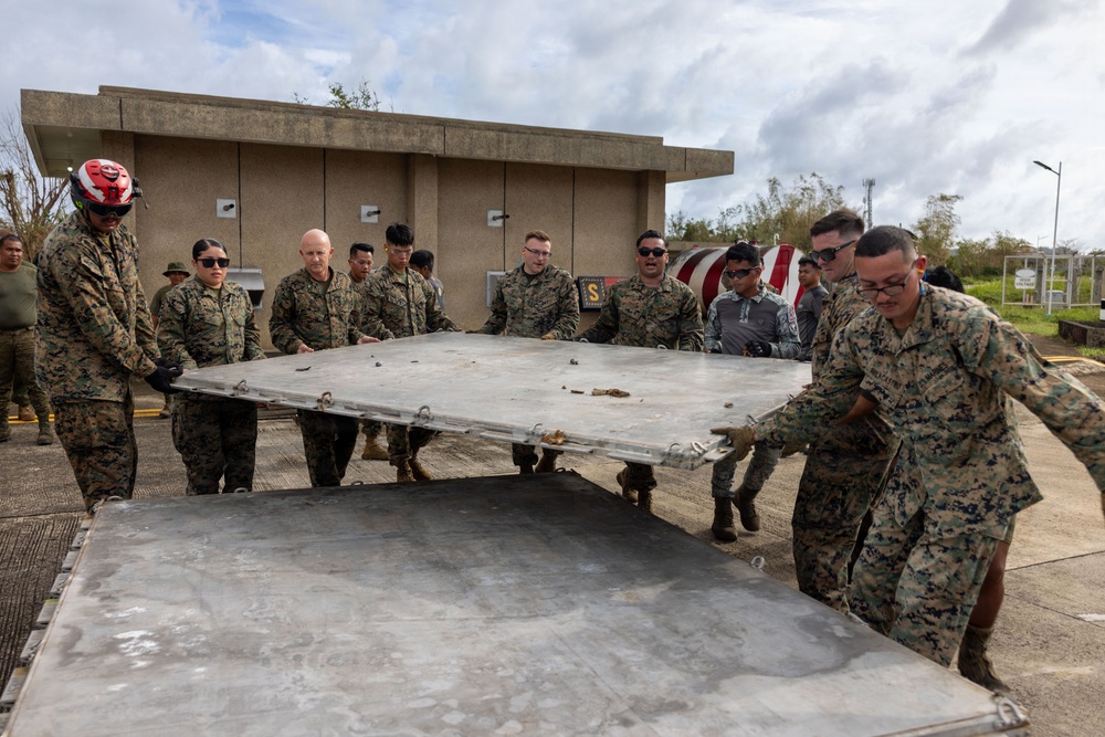 Philippines SecDef Teodoro, US Ambassador Carlson Visits Philippine Service Members, US Marines During Foreign Disaster Relief Operations