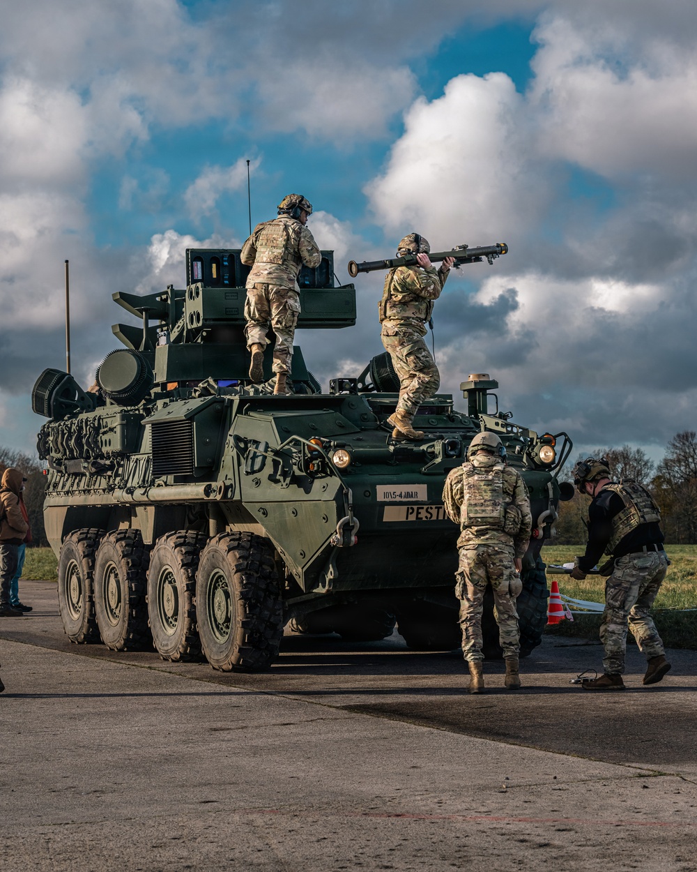 Alpha Battery, 5-4 ADAR SGT Stout LFX Putlos, Germany