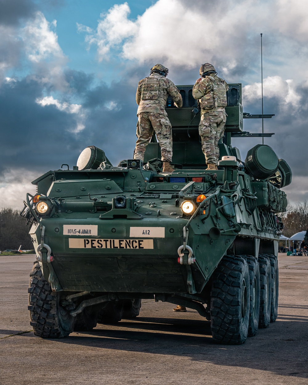 Alpha Battery, 5-4 ADAR SGT Stout LFX Putlos, Germany