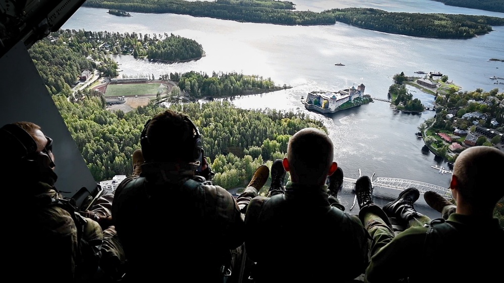 352d Special Operations Wing and Finnish Utti Jaeger Regiment strengthen High North Alliance during Exercise Florin Fossil