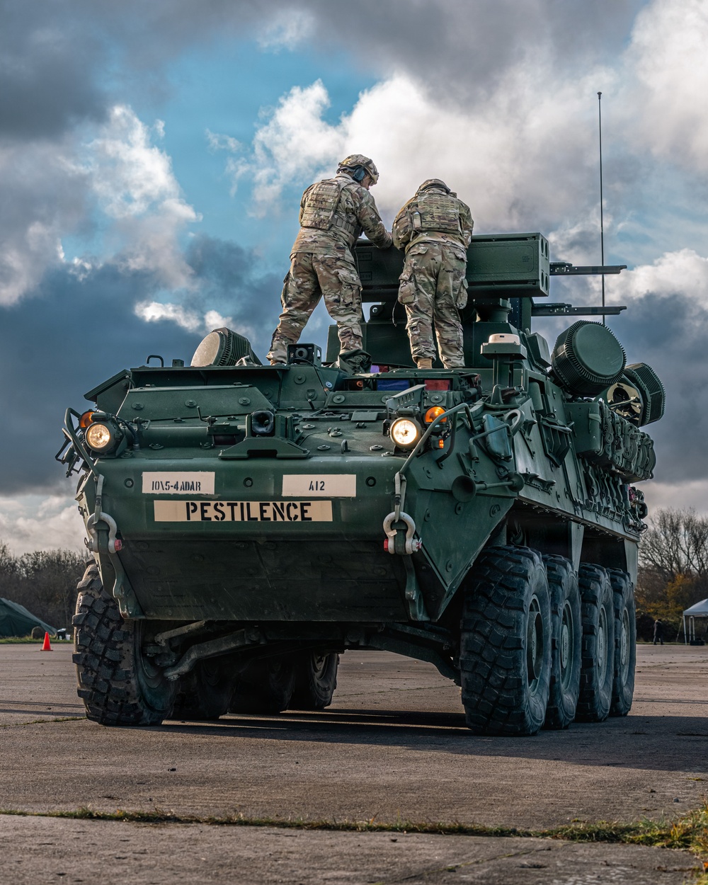 Alpha Battery, 5-4 ADAR SGT Stout LFX Putlos, Germany