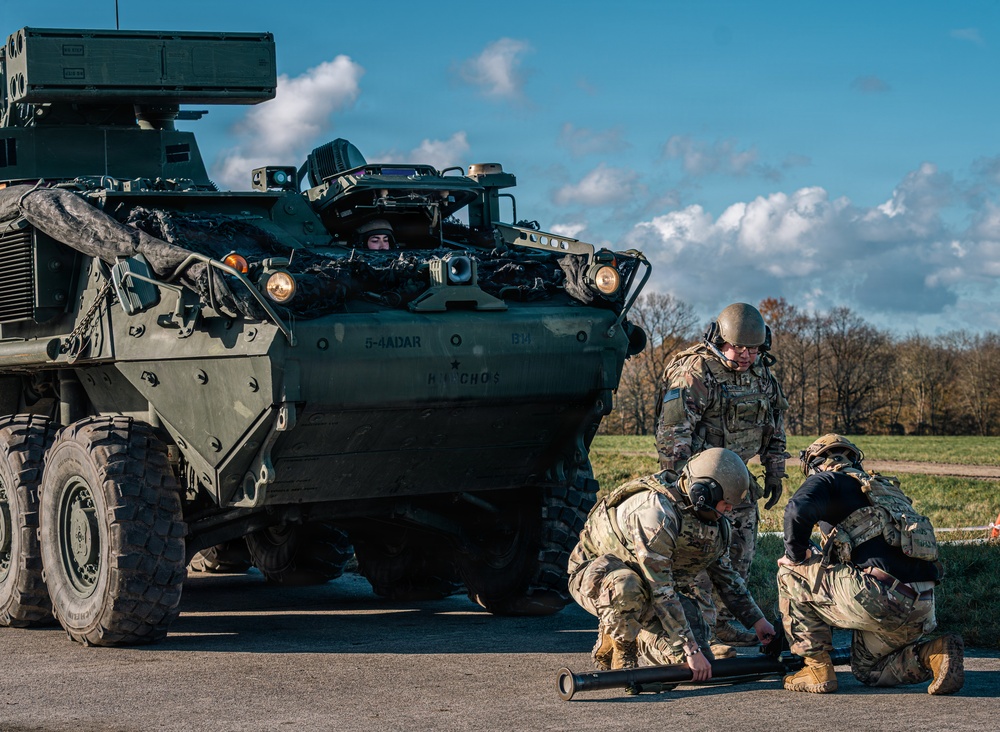 Alpha Battery, 5-4 ADAR SGT Stout LFX Putlos, Germany