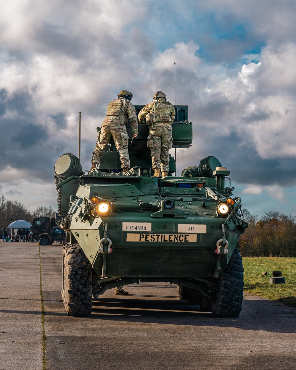 Alpha Battery, 5-4 ADAR SGT Stout LFX Putlos, Germany