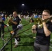 Cavalier Marching Band rehearsal