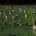 Cavalier Marching Band rehearsal