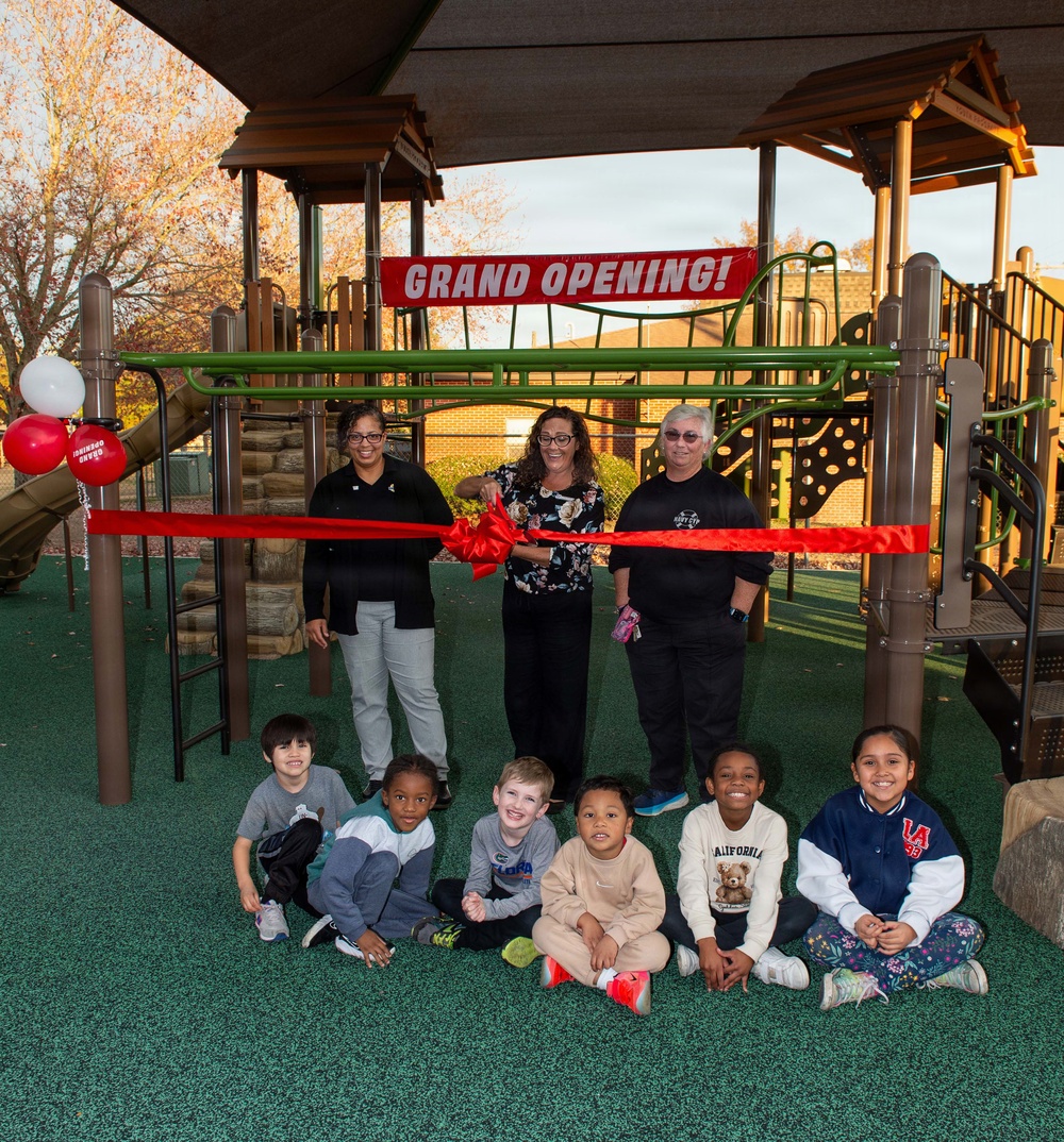 NSA Mid-South Grand Opening and Ribbon Cutting of four new Playgrounds