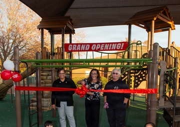 NSA Mid-South Grand Opening and Ribbon Cutting of four new Playgrounds