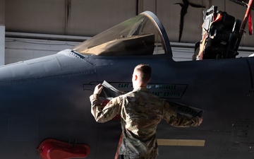 335th Fighter Squadron Change of Command