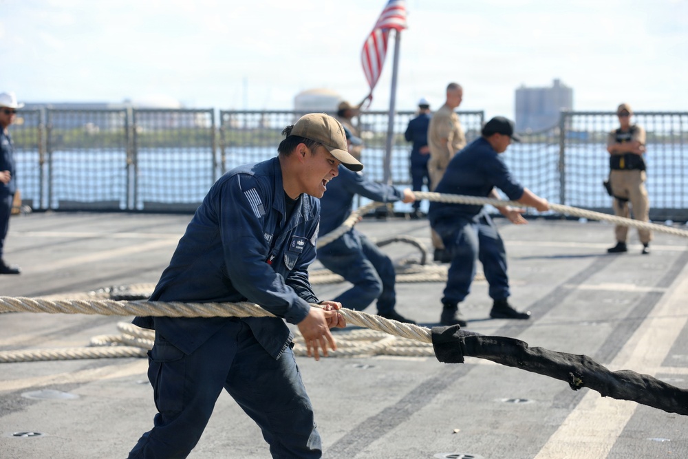 USS St. Louis Southern Border Daily Operations