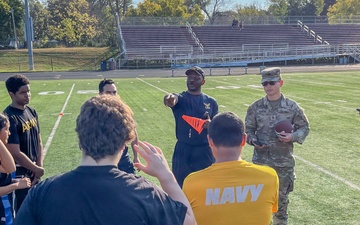 NTAG Sailors Volunteer at JROTC Competition