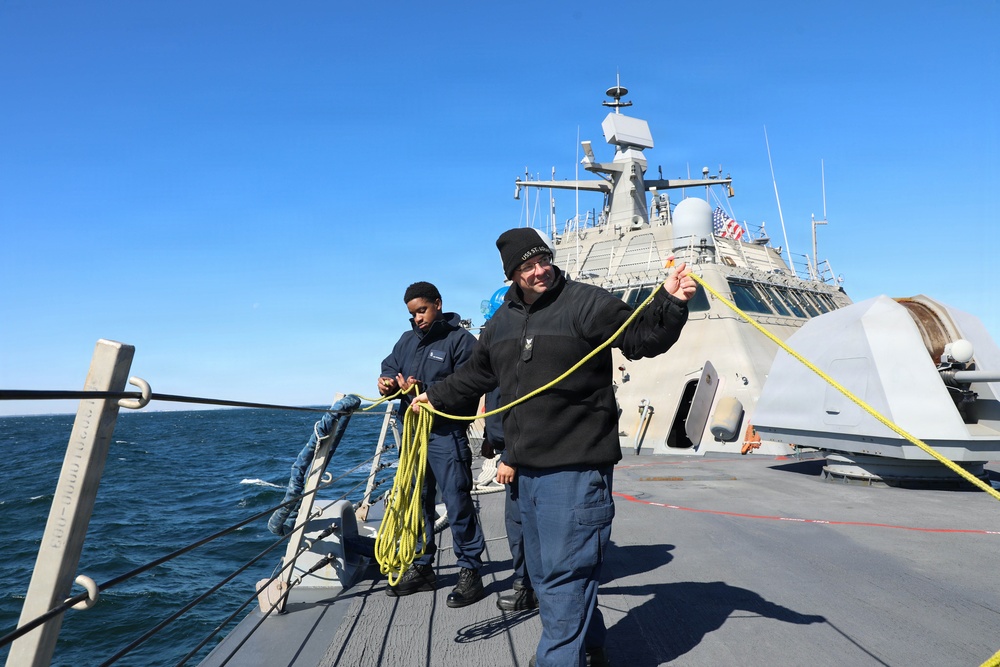 USS St. Louis Southern Border Daily Operations
