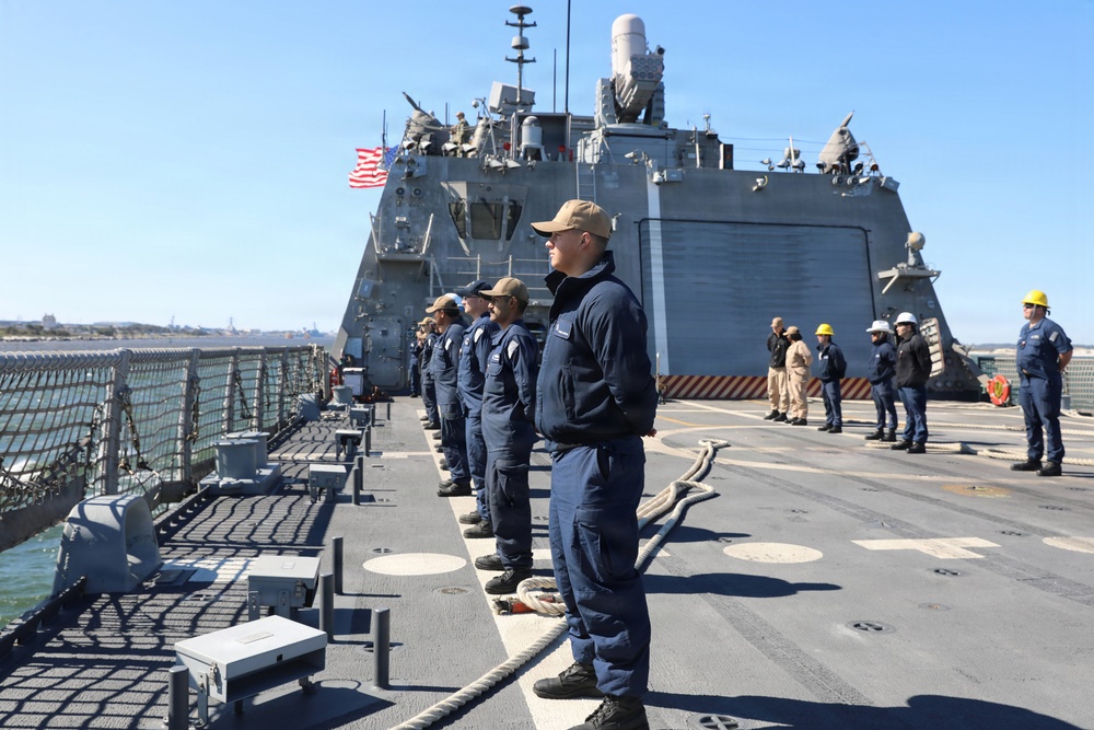 USS St. Louis Southern Border Daily Operations