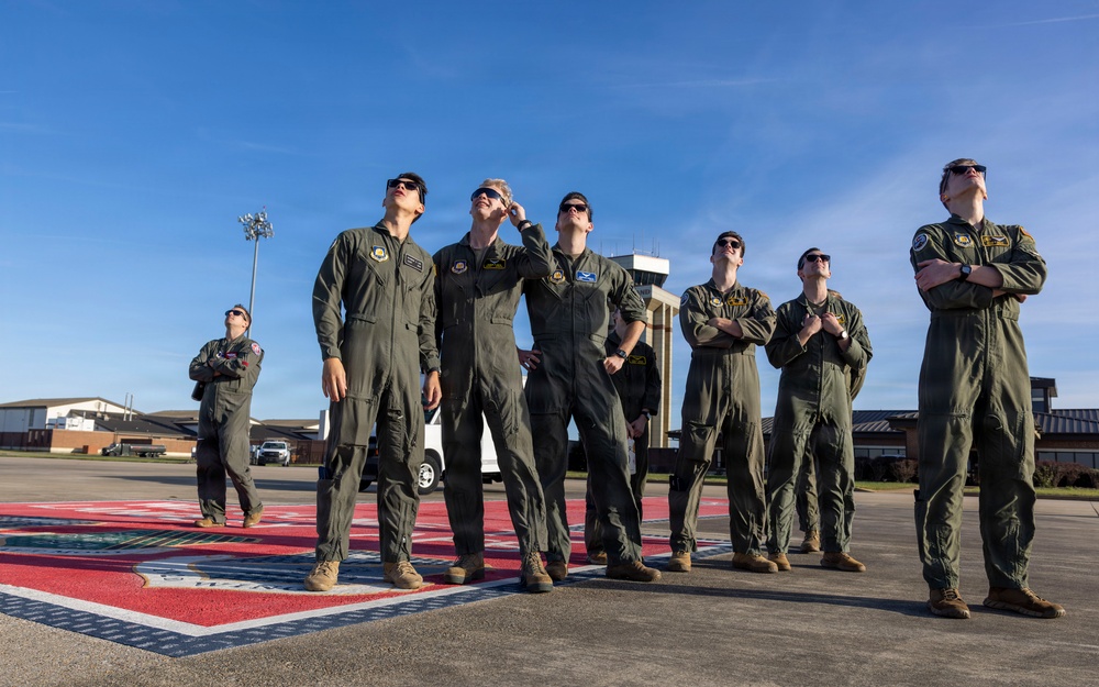Air Force Leaders in Training: ROTC Cadets Experience F-22 Practice