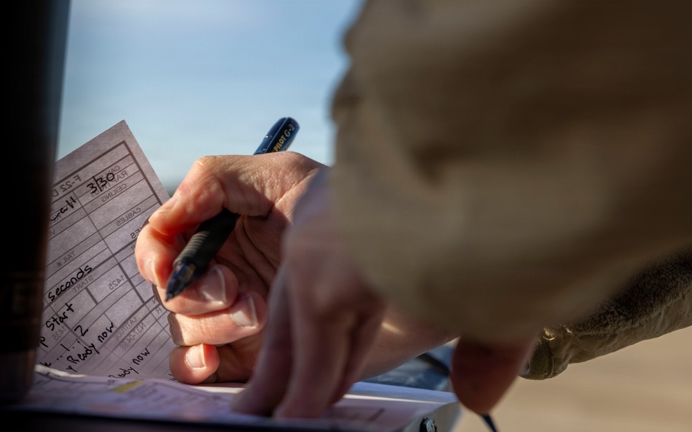 Air Force Leaders in Training: ROTC Cadets Experience F-22 Practice