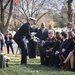 Funeral for U.S. Navy Capt. Thomas E. Scheurich at Arlington National Cemetery