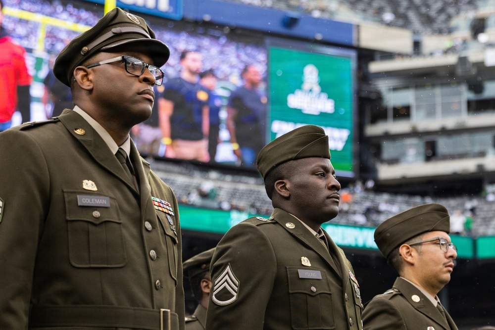 Jets vs. Browns Enlistment Ceremony