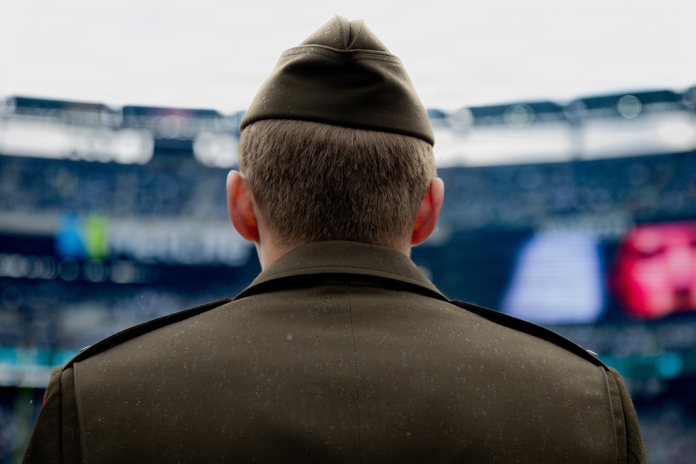 Jets vs. Browns Enlistment Ceremony