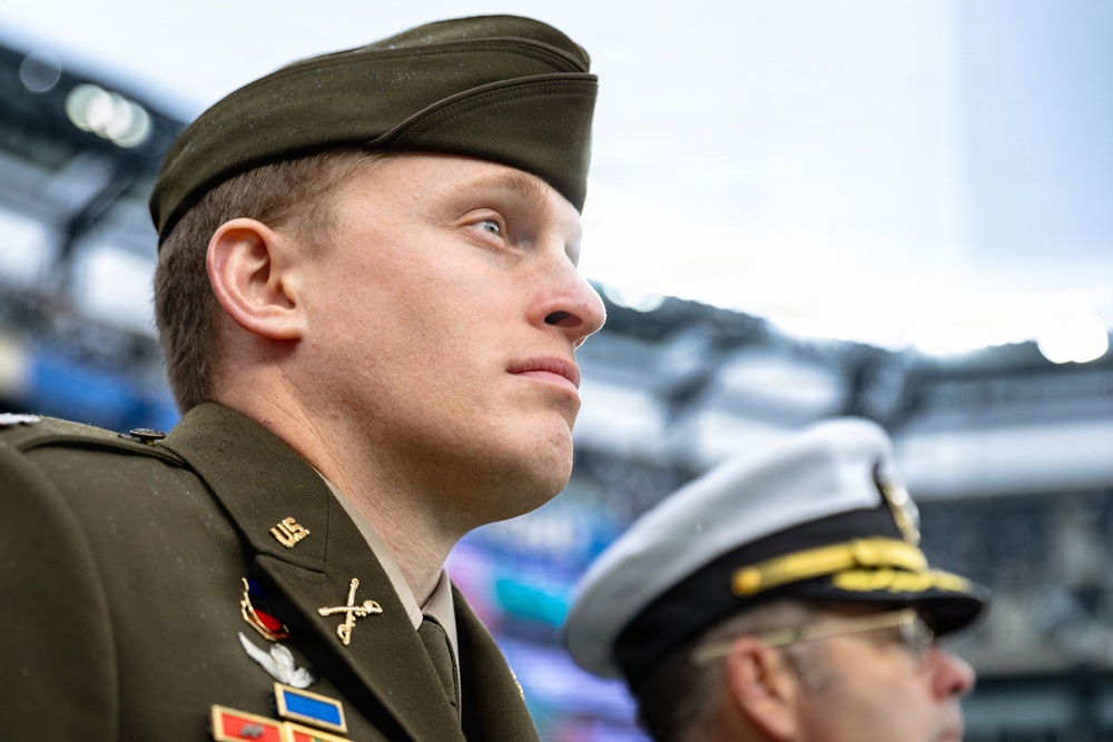 Jets vs. Browns Enlistment Ceremony